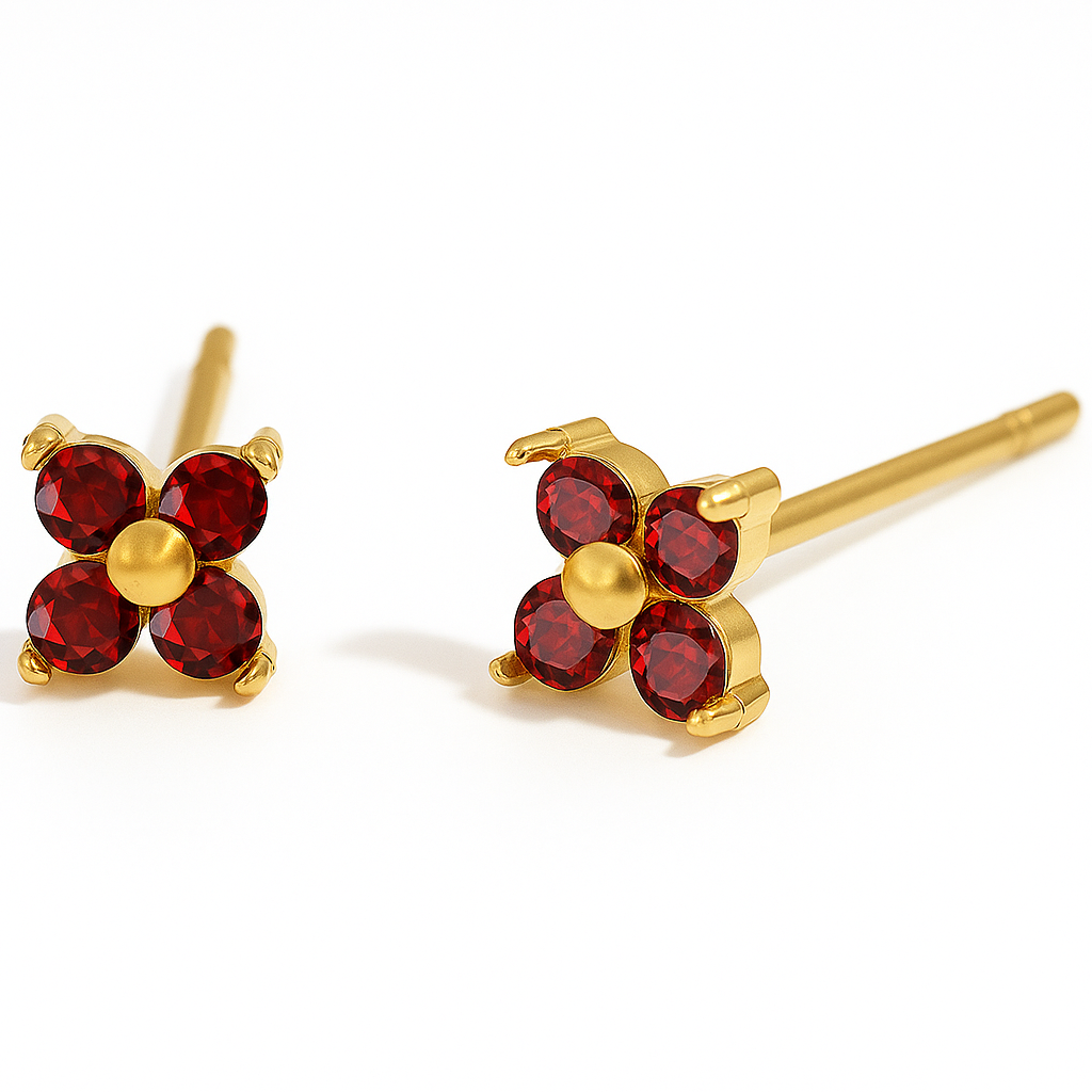 FLORECITA TINY STUD EARRINGS