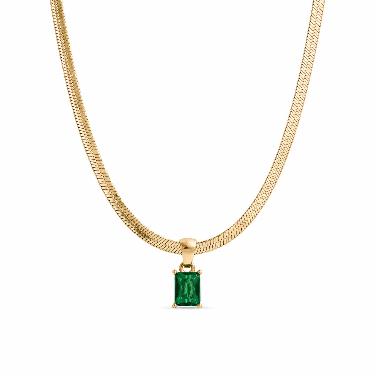 LUXE GREEN NECKLACE