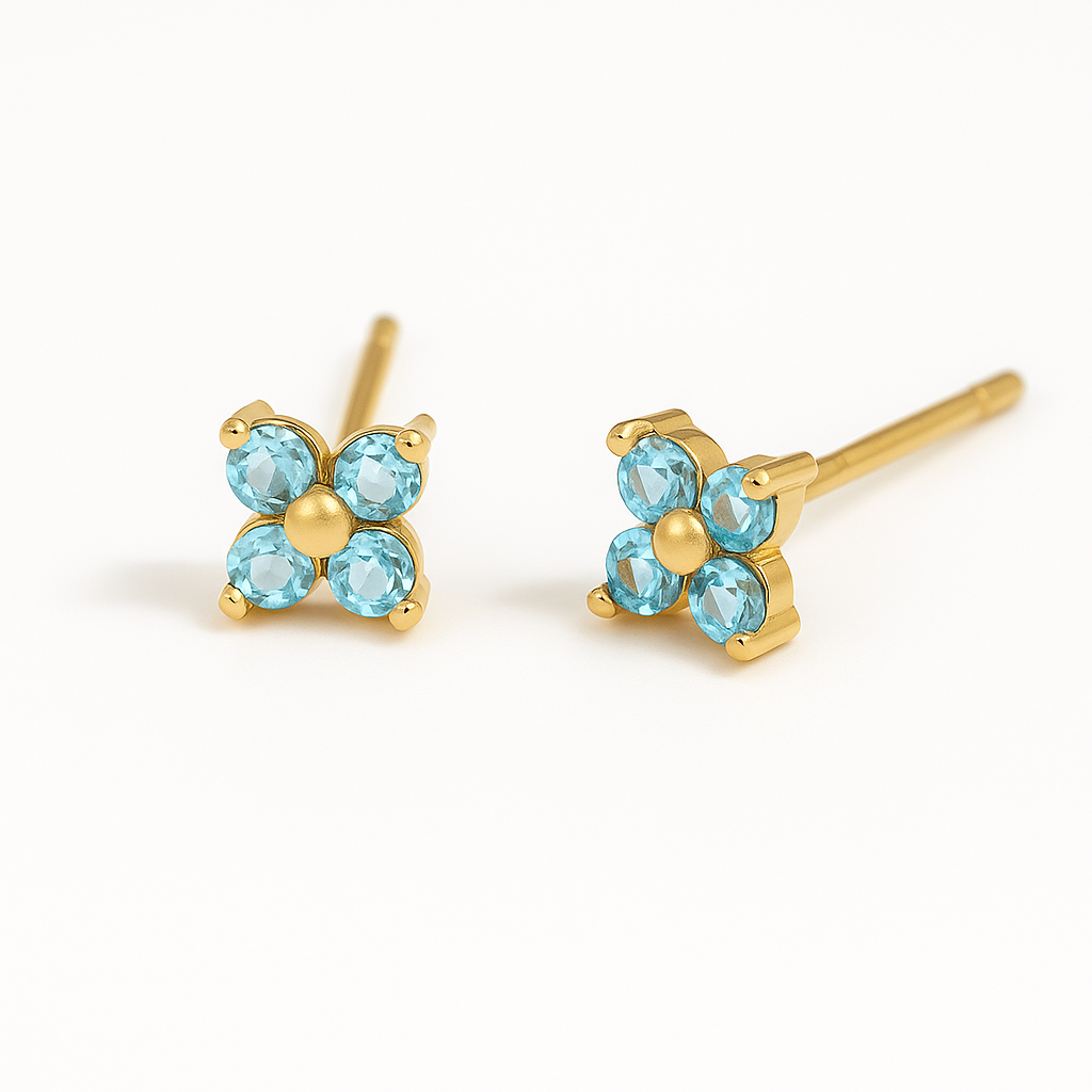 FLORECITA TINY STUD EARRINGS