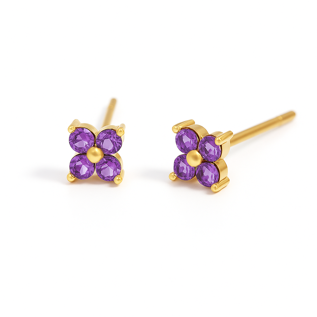FLORECITA TINY STUD EARRINGS