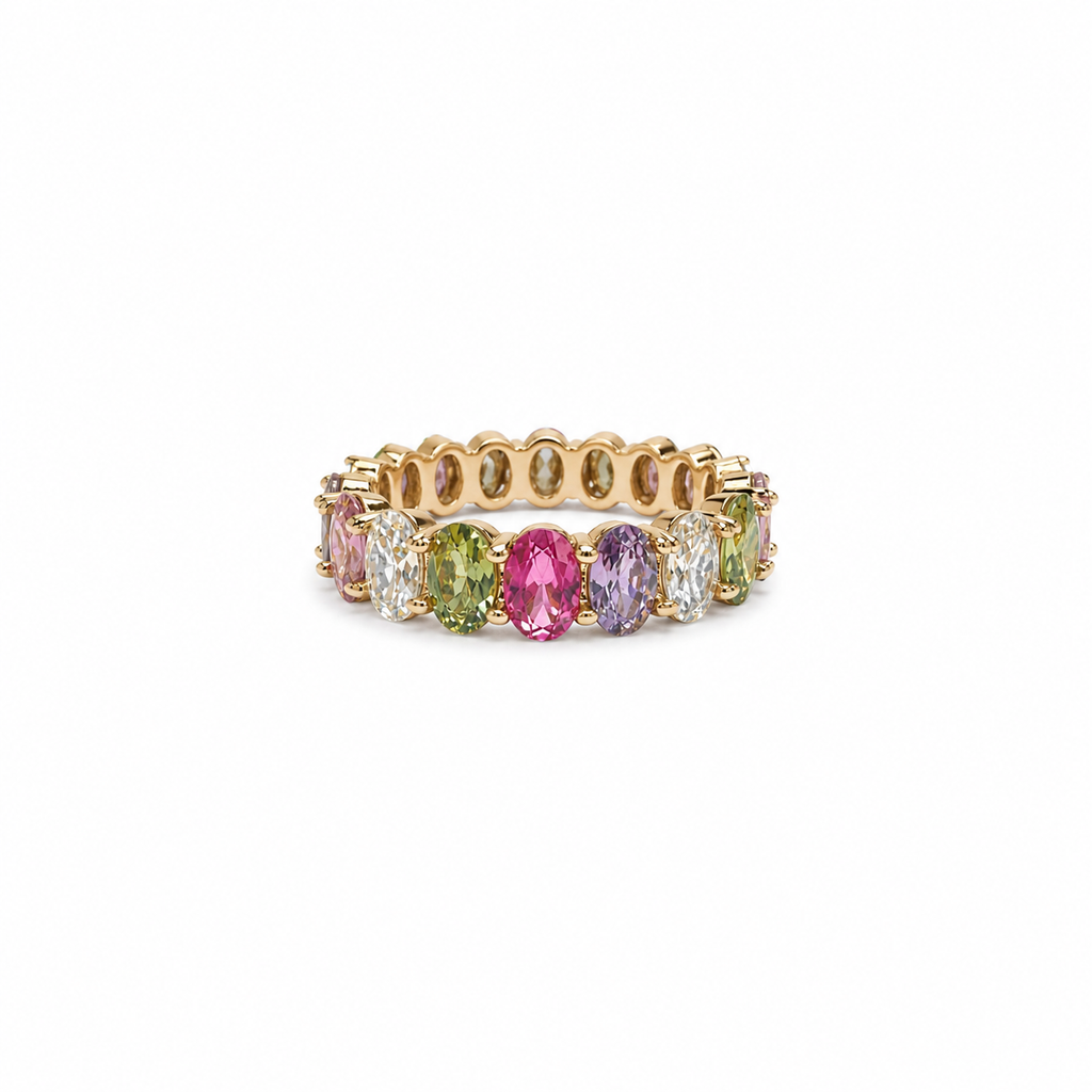 ETERNITY MULTICOLOR RING