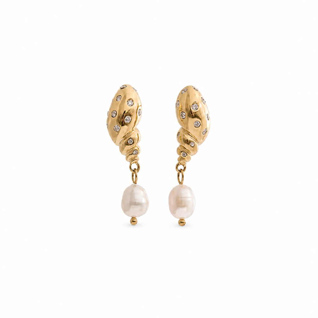 PEARL DROP EARRINGS