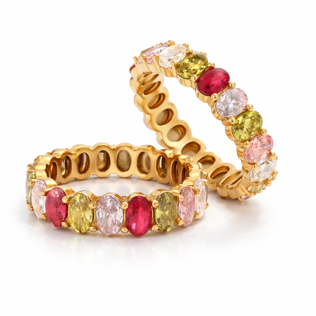 ETERNITY MULTICOLOR RING