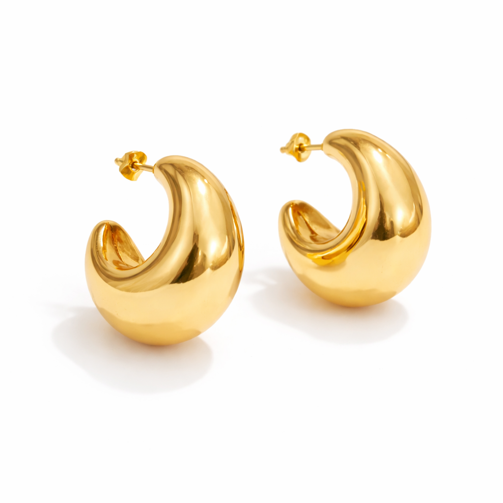HALF MOON HOOPS