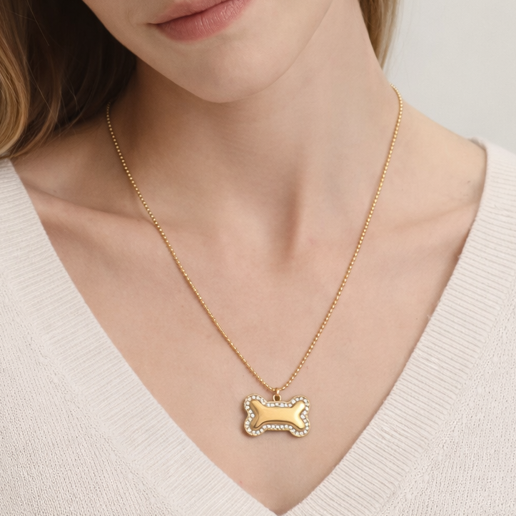DOG BONE NECKLACE