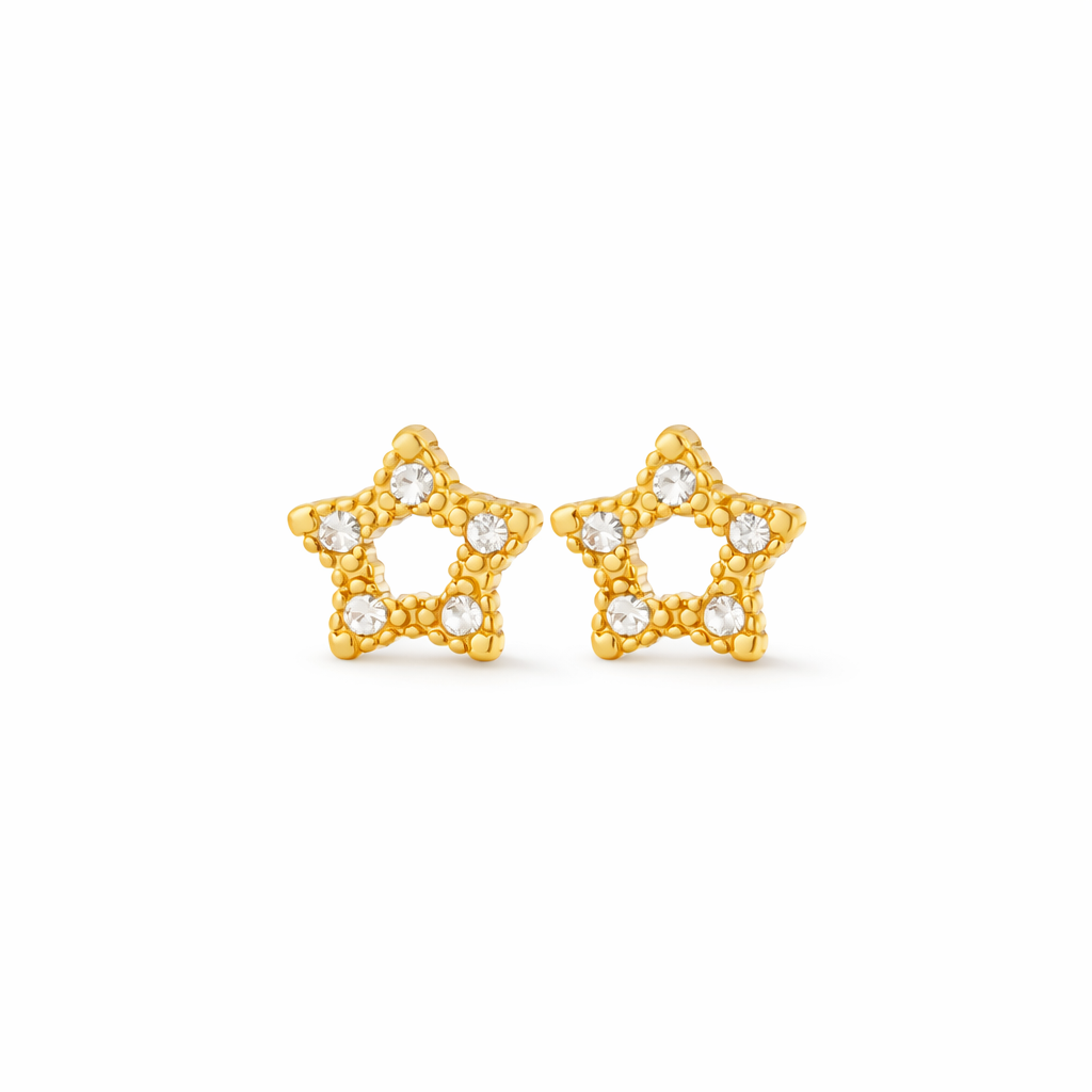 STAR STUD EARRINGS