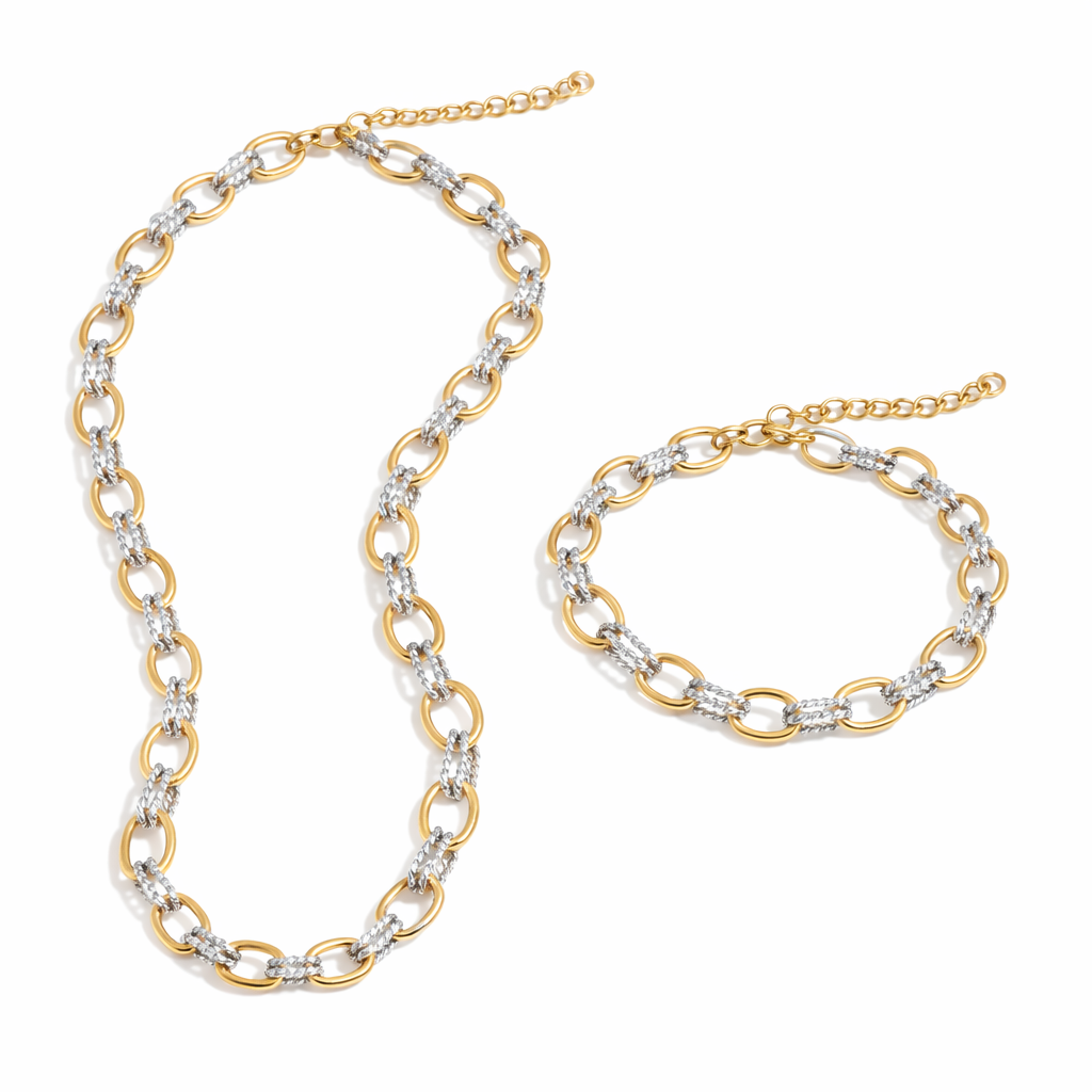 MARBELLA TWO TONE SET