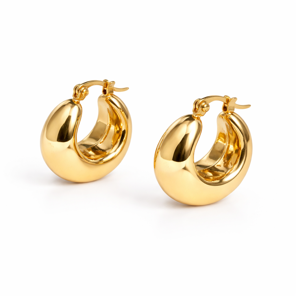 BOLD HOOPS EARRINGS
