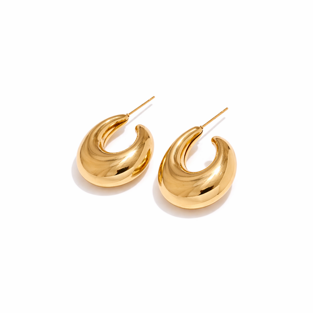 LUNA BOLD HOOPS