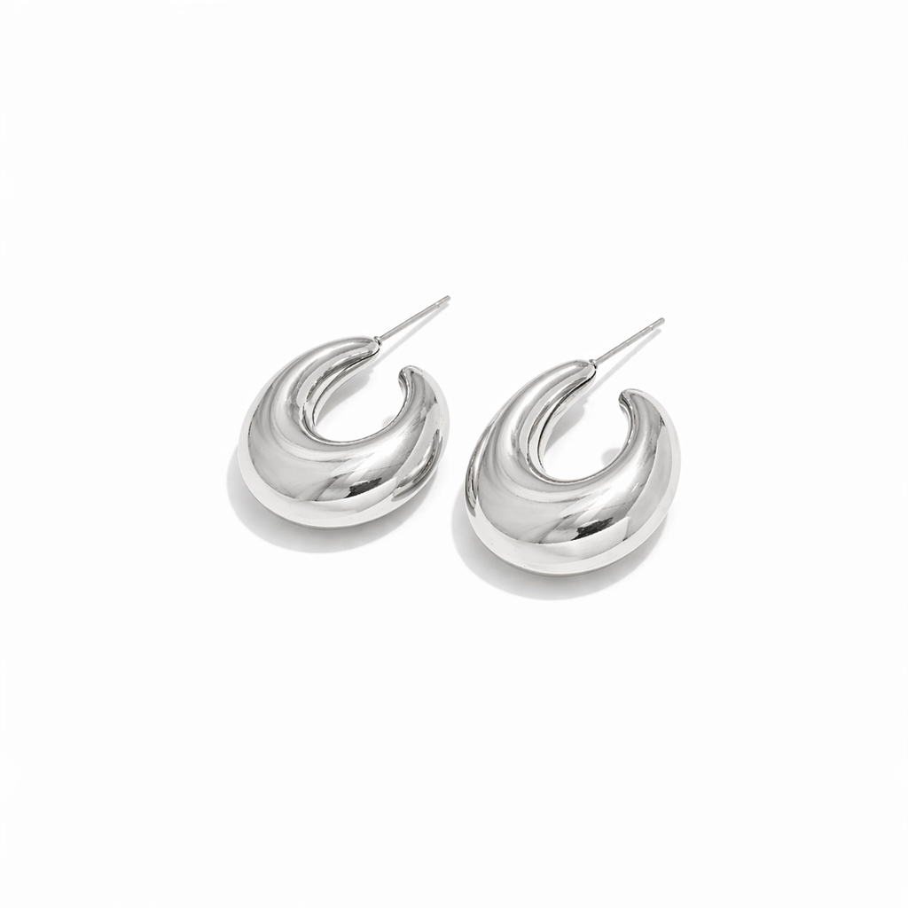 LUNA BOLD HOOPS