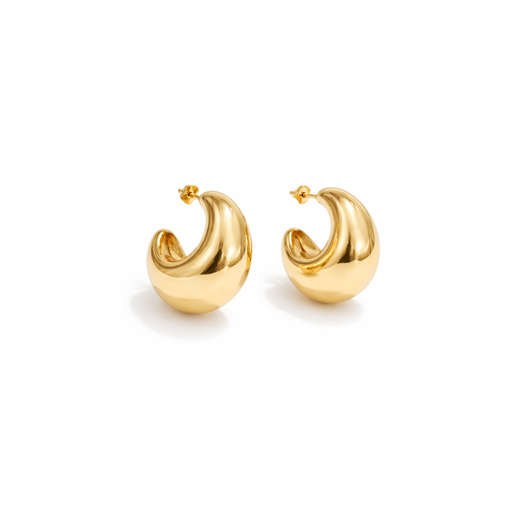 HALF MOON HOOPS
